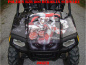 Preview: Joker Hintergrund Schwarz, Jokerfarbe Rot-Weiß für Polaris RZR 800/800 S - 2006-2010
